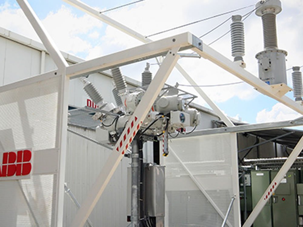 66 kV switchyard execution